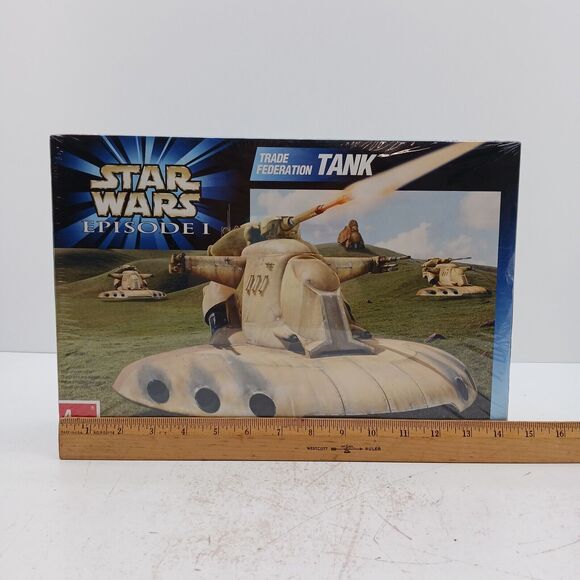 Star Wars Episode 1 Trade Federation Tank Model 1:32 AMT #30122 ~ Sealed Content - Picture 9 of 11